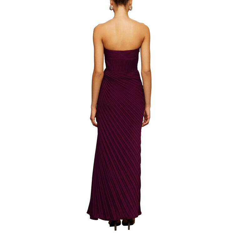 Joyceann Strapless Sweetheart Gown image number null