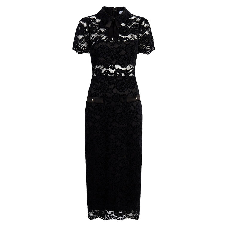 Randy Lace Midi Dress image number null