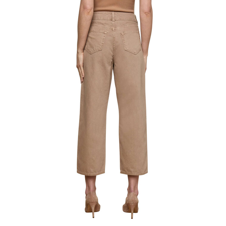Liora High Rise Cropped Wide Leg Jean image number null