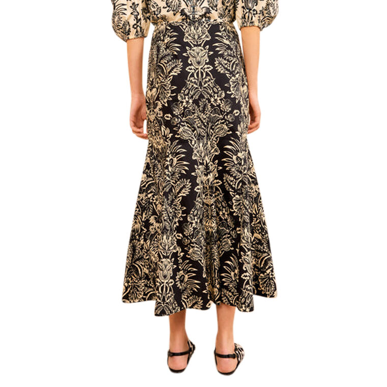 Clarisse Trumpet Midi Skirt image number null