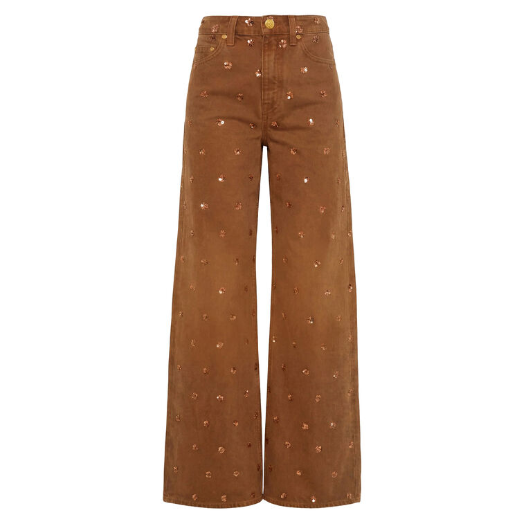 The Willow Embellished Jean image number null