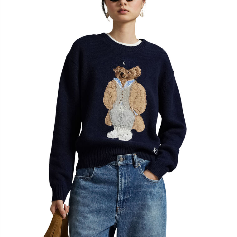 Polo Bear Wool-Cashmere Blend Sweater image number null