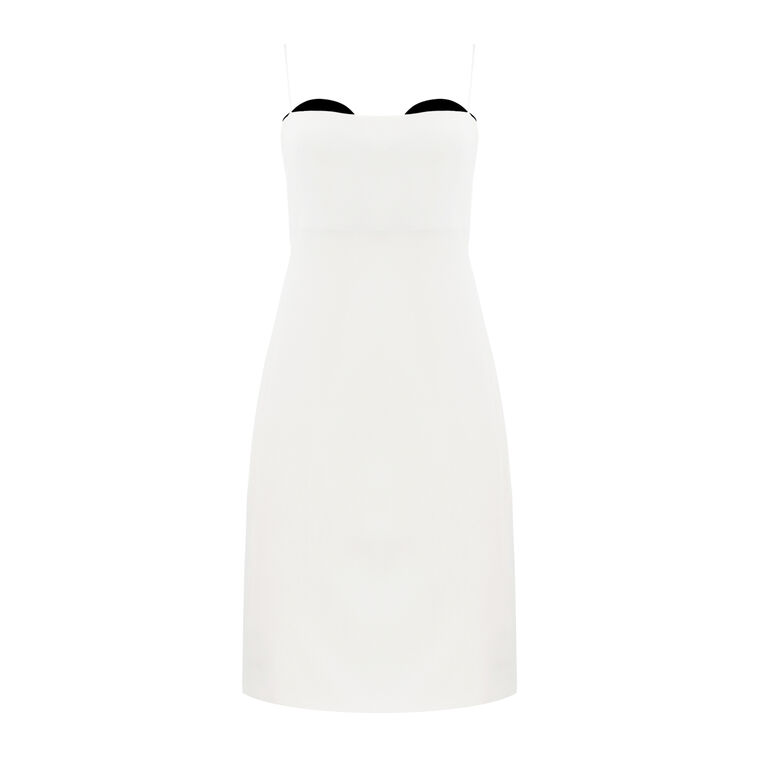 Ada Peekaboo Bustier Midi Dress image number null