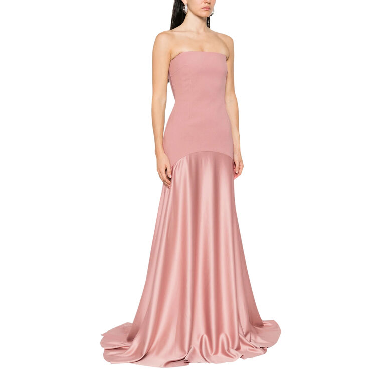 Alessandra Strapless Maxi Dress image number null