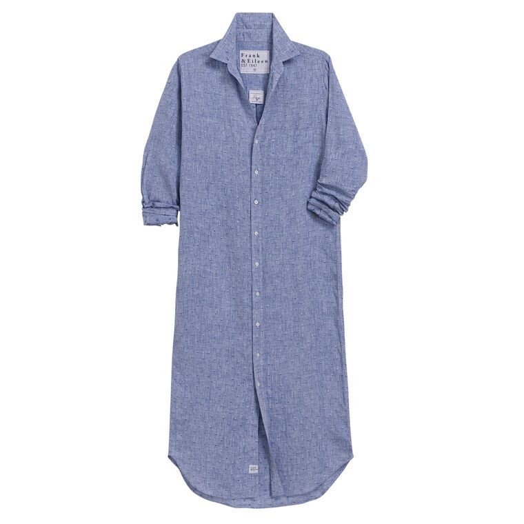 Rory Long Sleeve Maxi Shirtdress image number null