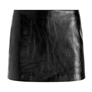 Mace Vegan Leather Mini Skort