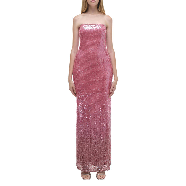 Leilani Strapless Sequin Gown image number null