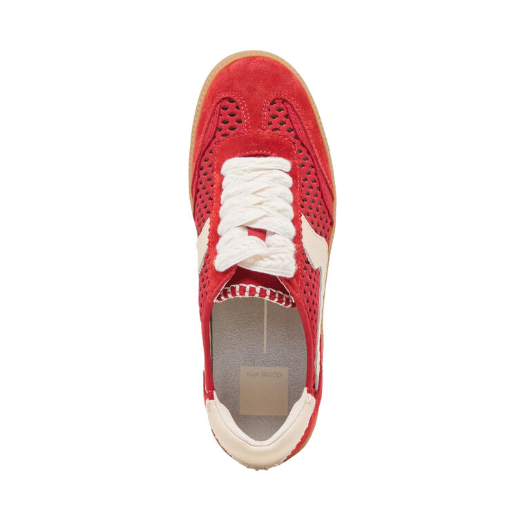 Notice Mesh Perforated Suede Sneaker image number null