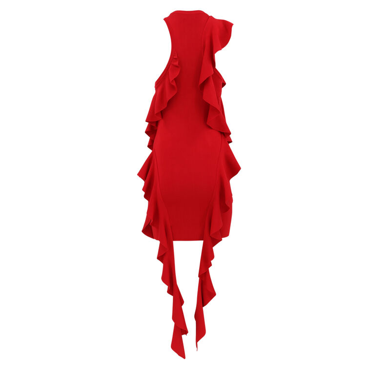 Wilda Cascade Ruffle Dress image number null