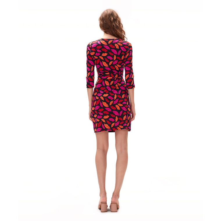 Julian Lip Print Dress image number null