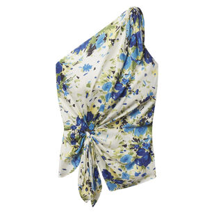 Elianna Floral One Shoulder Top