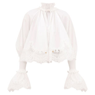 Alchemy Long Sleeve Shirred Blouse