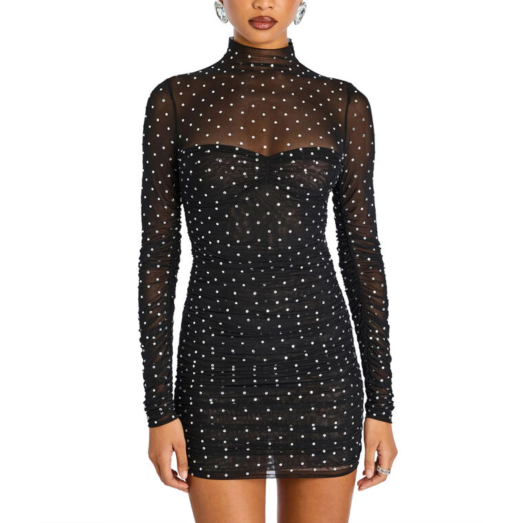 Cossette Embellished Dress image number null