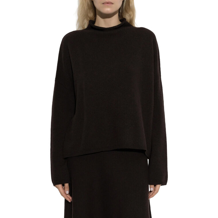 Sandy Roll-Neck Cashmere Sweater image number null