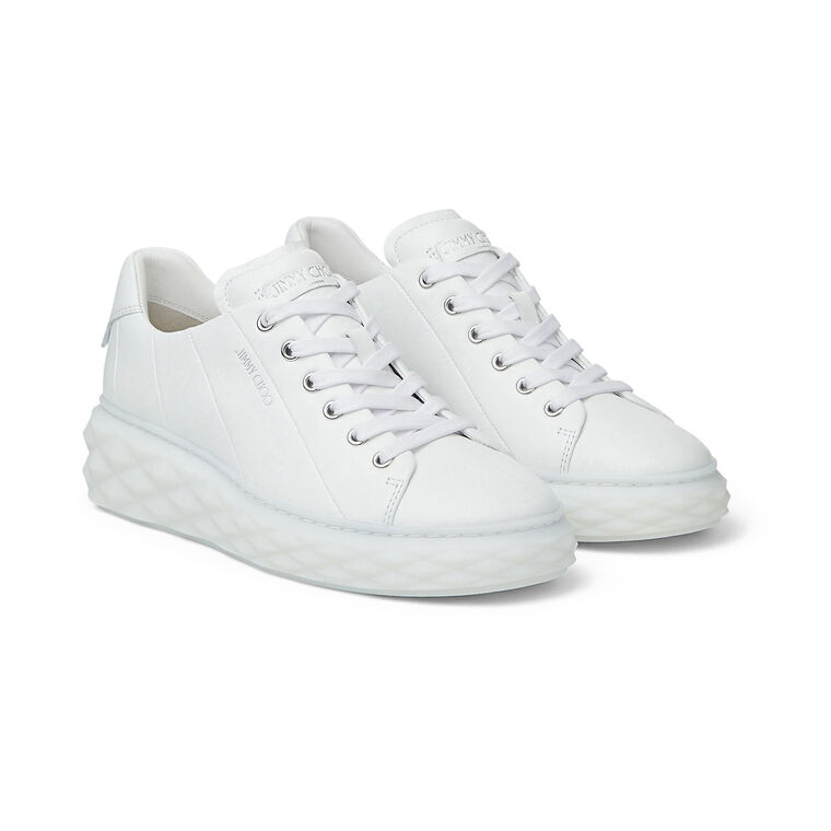 Diamond Light Maxi Leather Platform Sneaker image number null