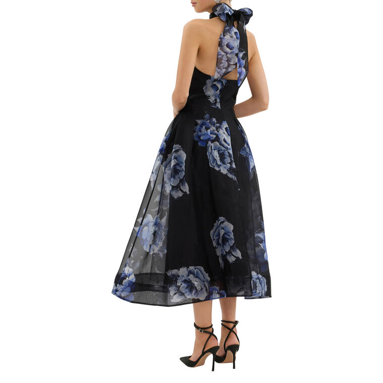 Florentine Halter Midi Dress image number null