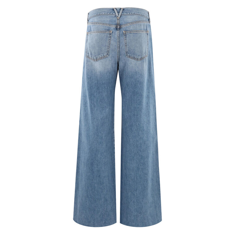Kasey Mid-Rise Wide-Leg Jean image number null
