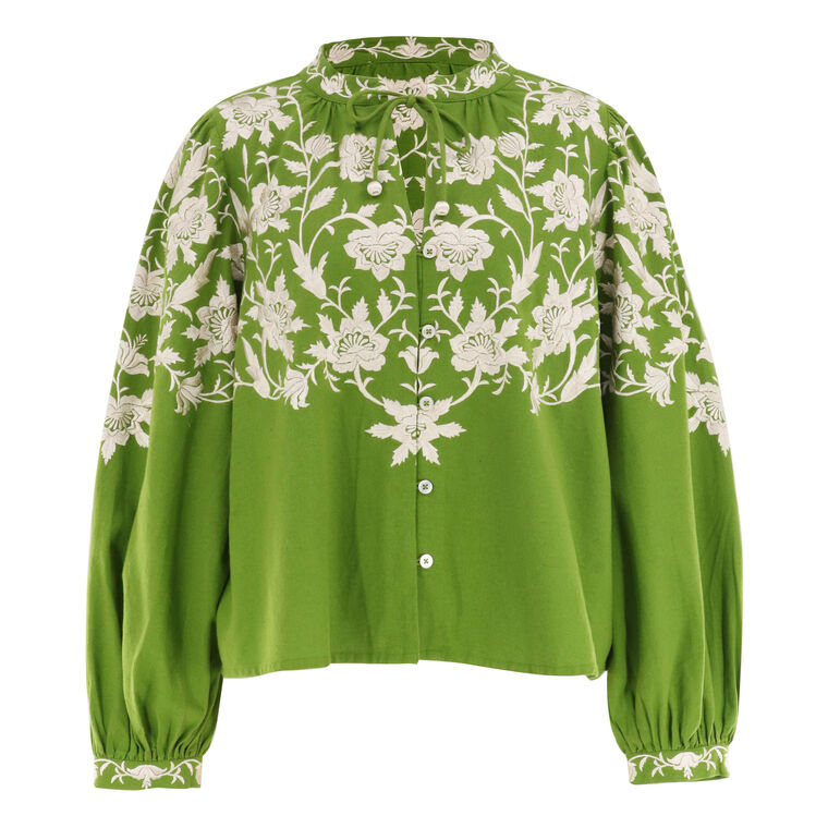 Alina Lace Long Sleeve Shirt image number null