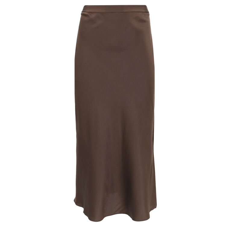 Blythe Silk Charmeuse Skirt