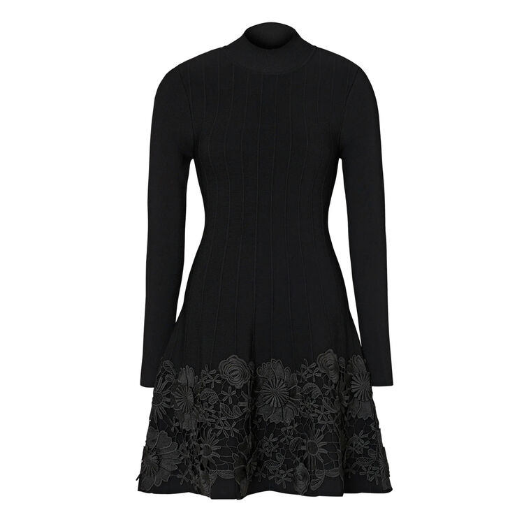 Rosaelia Lace Trim Dress image number null