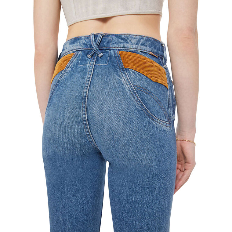 The Pointy Pocket Doozy Heel Jean image number null