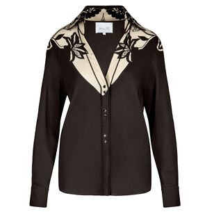 Heavy Crepe Hacia Puerto Long Sleeve Shirt