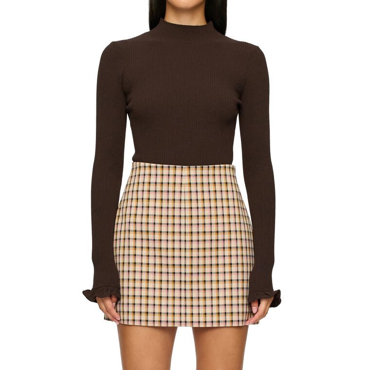 Evelyn A-Line Mini Skirt image number null
