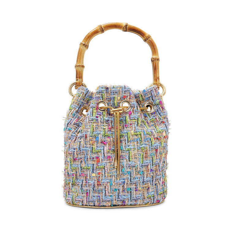 Ingrid Bucket Bag In Tweed image number null