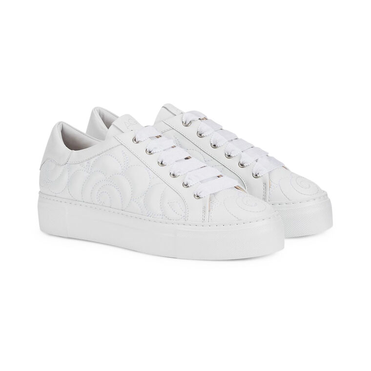 Alisa Floral Quilted Sneaker image number null