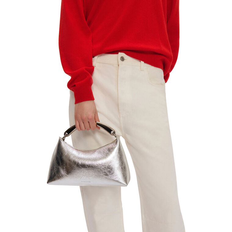 Metal Top Handle Rhea Bag image number null
