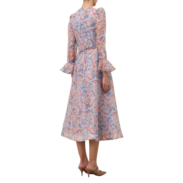Eden Long Sleeve Midi Dress image number null