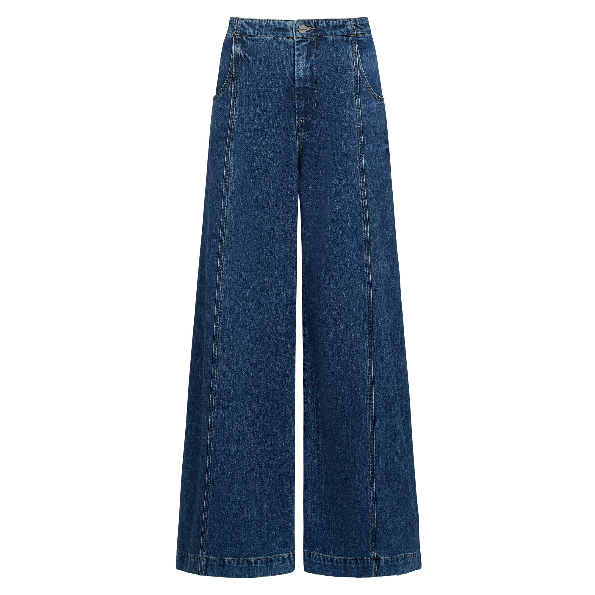 【YOURNUS】Tom Brush Balloon Wide Denim Tommie Relaxed Wide Leg Jeans – washlabshop