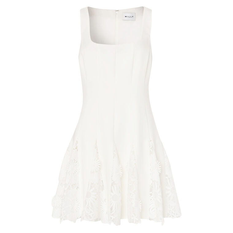 Ariel Cady 3D Lace Combo Dress image number null