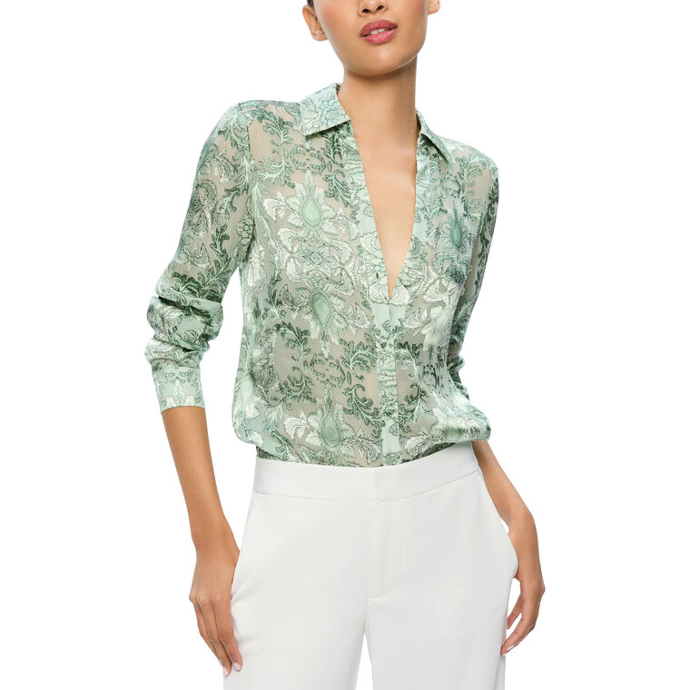 Eloise Button Down Blouse image number null