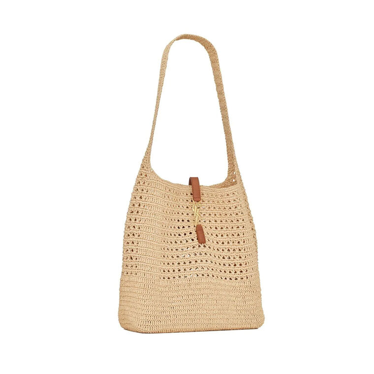 Raffia Hobo Bag image number null