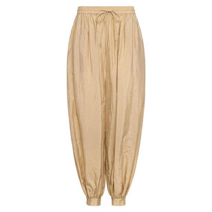 Verne Tumbled Woven Balloon-Cut Pant