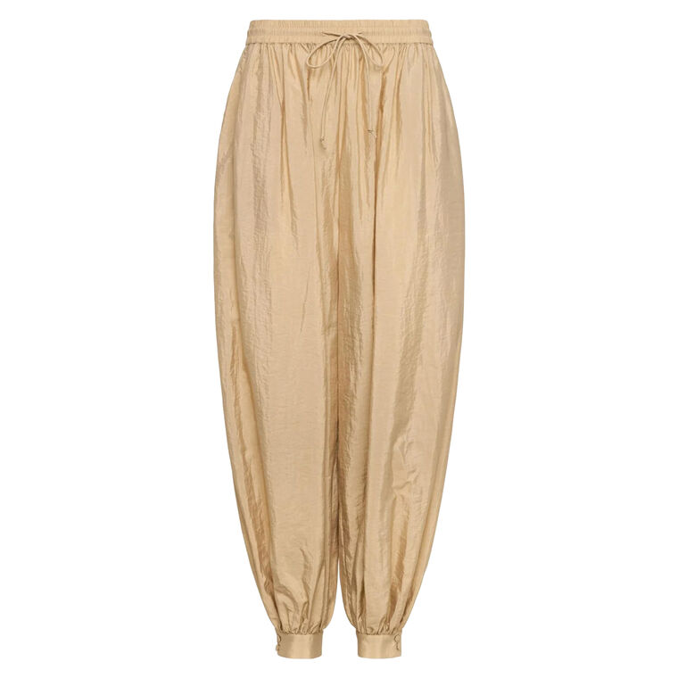 Verne Tumbled Woven Balloon-Cut Pant image number null