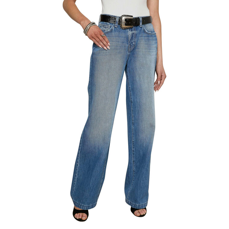 Clayton High Rise Wide-Leg Jean image number null