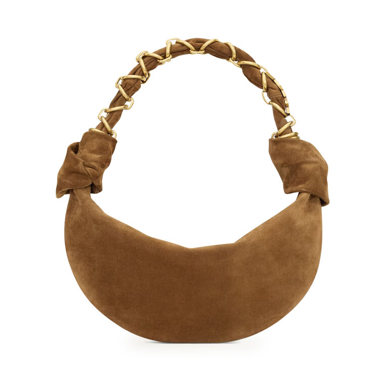 Amalia Mini Hobo In Suede image number null