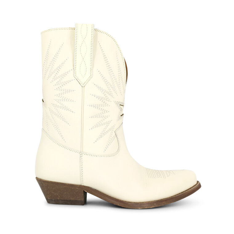 Wish Star Leather Western Boot image number null