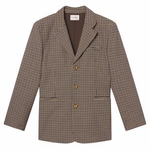The Houndstooth Oversized Blazer