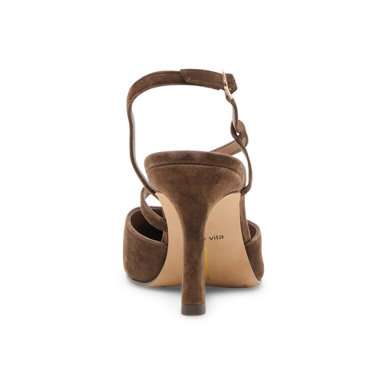 Karma Suede Pointed Toe Heels image number null