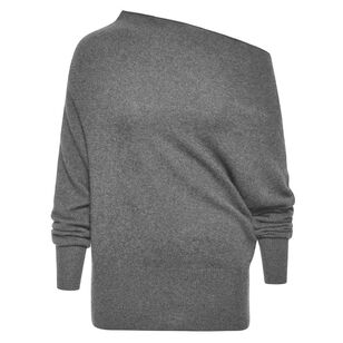 Lori Off-The-Shoulder Cashmere Sweater