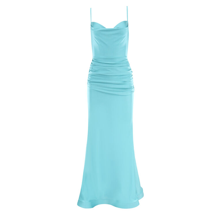 Fitted Mermaid Gown image number null