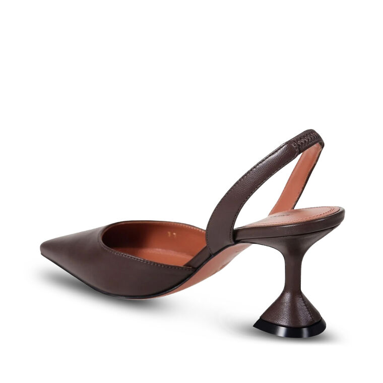 Holli 70mm Nappa Slingback Pump image number null