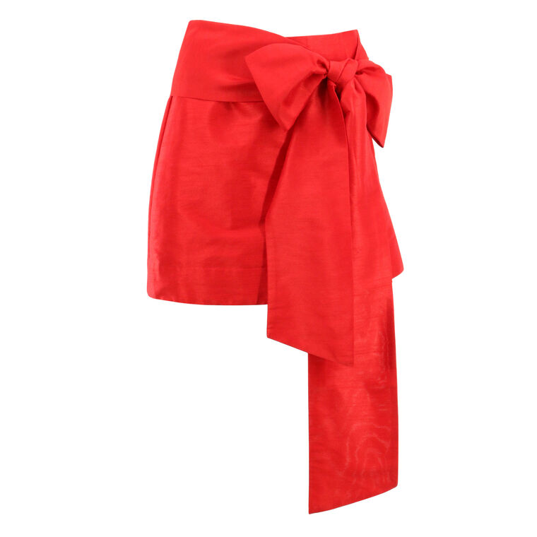 Granada Bow Mini Skirt image number null