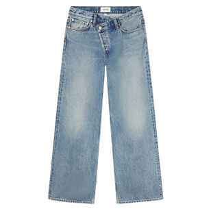 Arc Criss Cross Curved Leg Jean