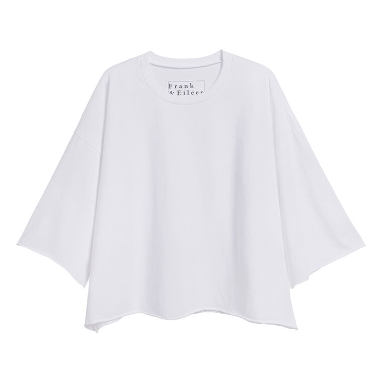 Presley Oversized Crop Short Sleeve Tee image number null
