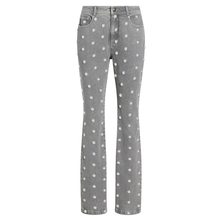 Sammy Studded Denim Jeans image number null
