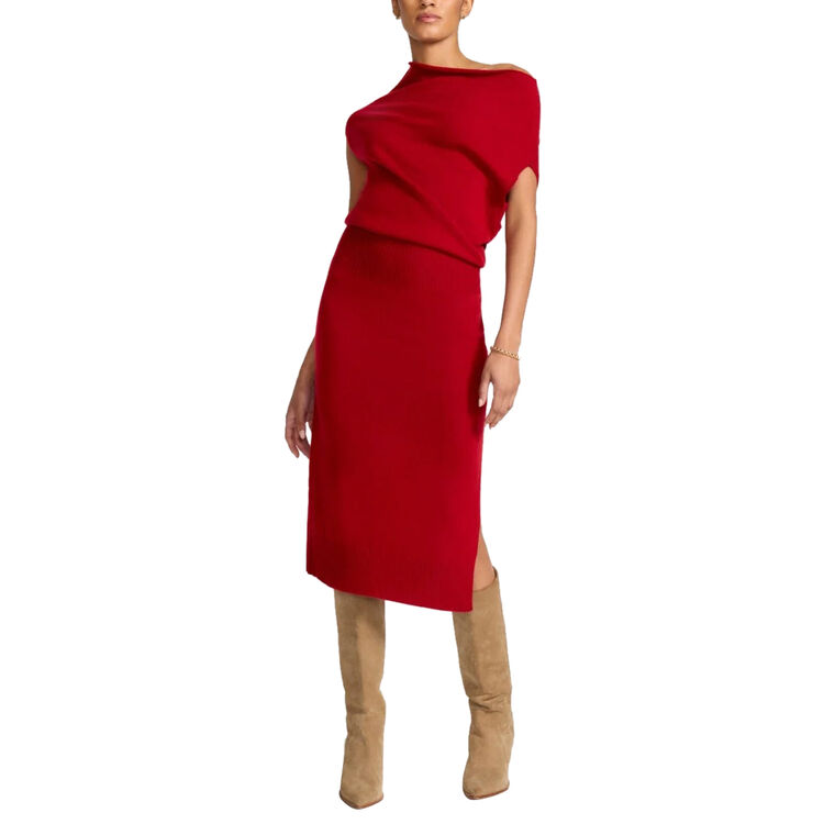 The Lori Sleeveless Midi Sweater Dress image number null